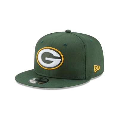 Green Bay Packers Gorra | New Era NFL Basic 9fifty Snapback Cap Mexico - Verdes